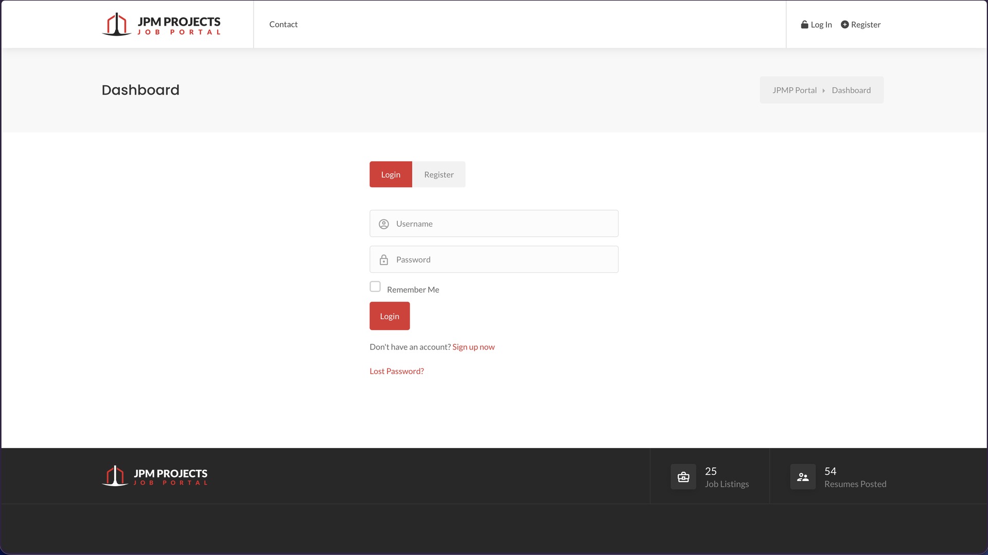 JPMP Job Portal